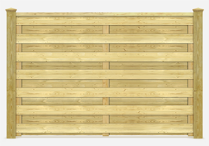 Horizontal Wood Fence Contractor in Cincinnati Ohio