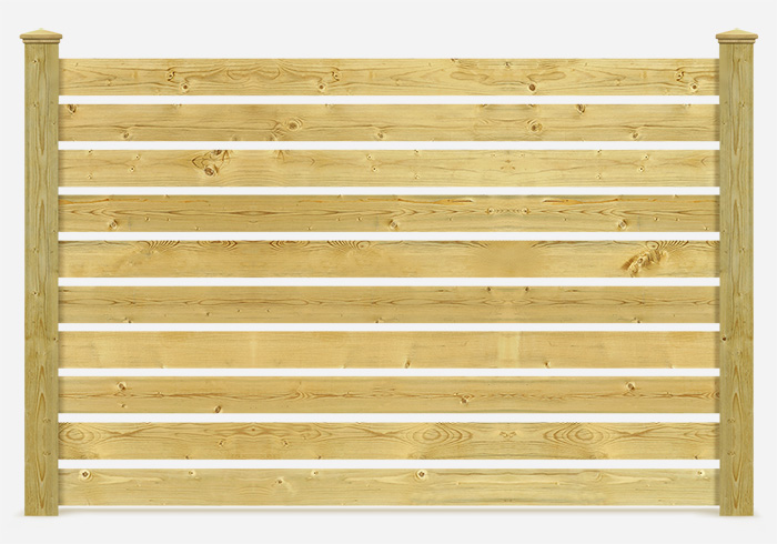 Horizontal Wood Fence Contractor in Cincinnati Ohio