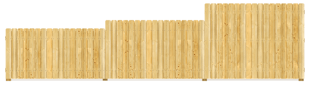 Residential Wood fence height options Cincinnati Ohio